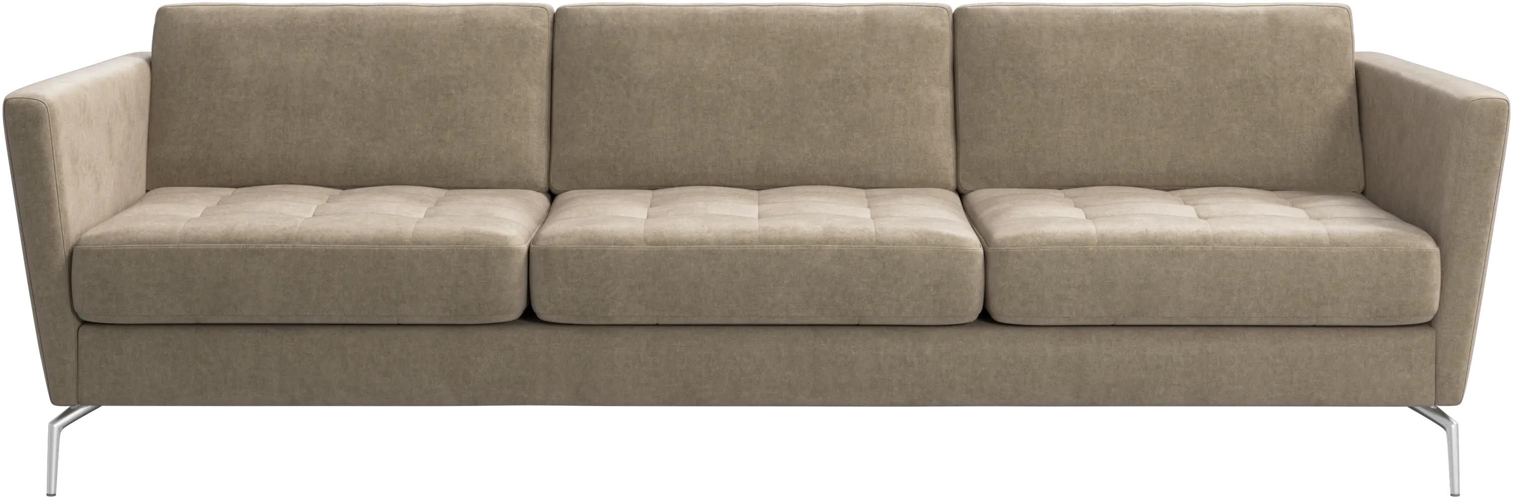 Osaka sofa, tufted seat