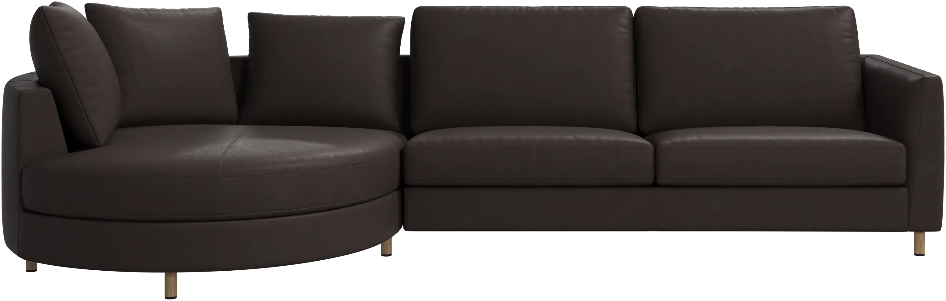 Indivi sofa with chaise longue left