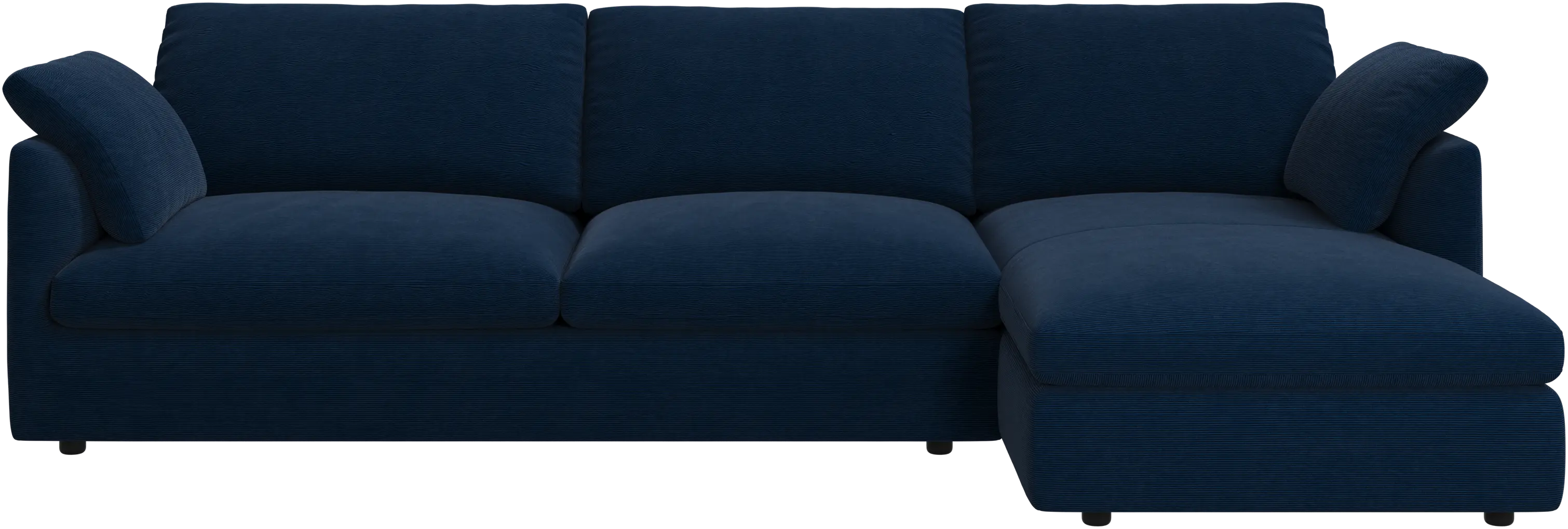 Milano sofá con chaise longue derecha