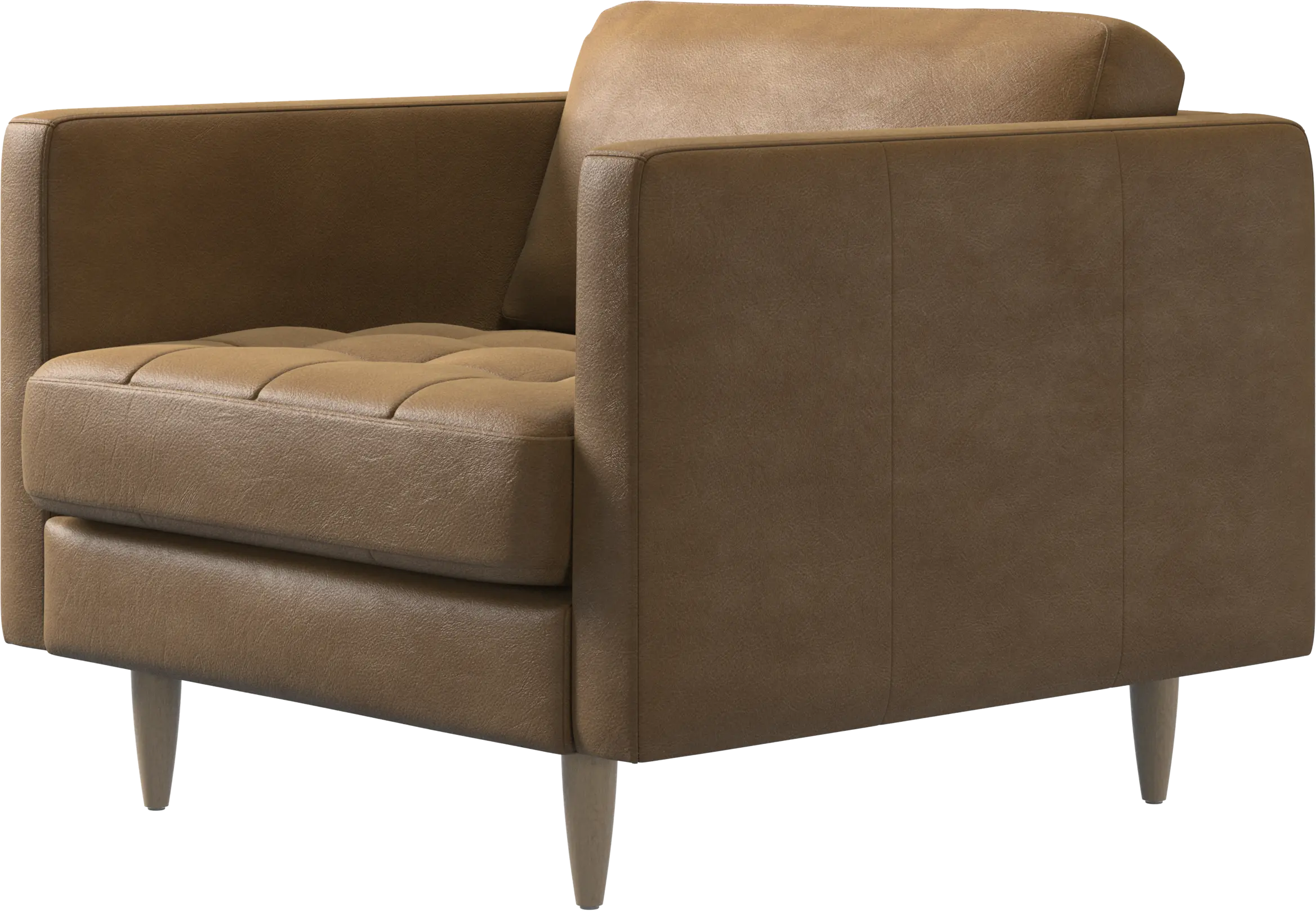 Osaka chair, tufted seat