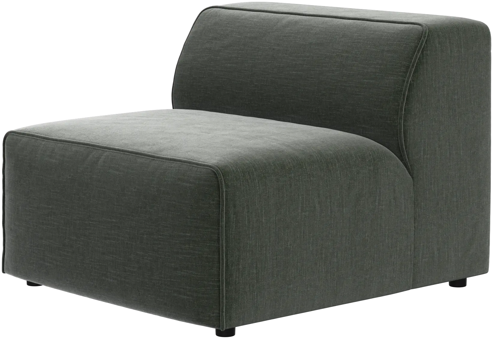 Carmo 1-seater, no armrests