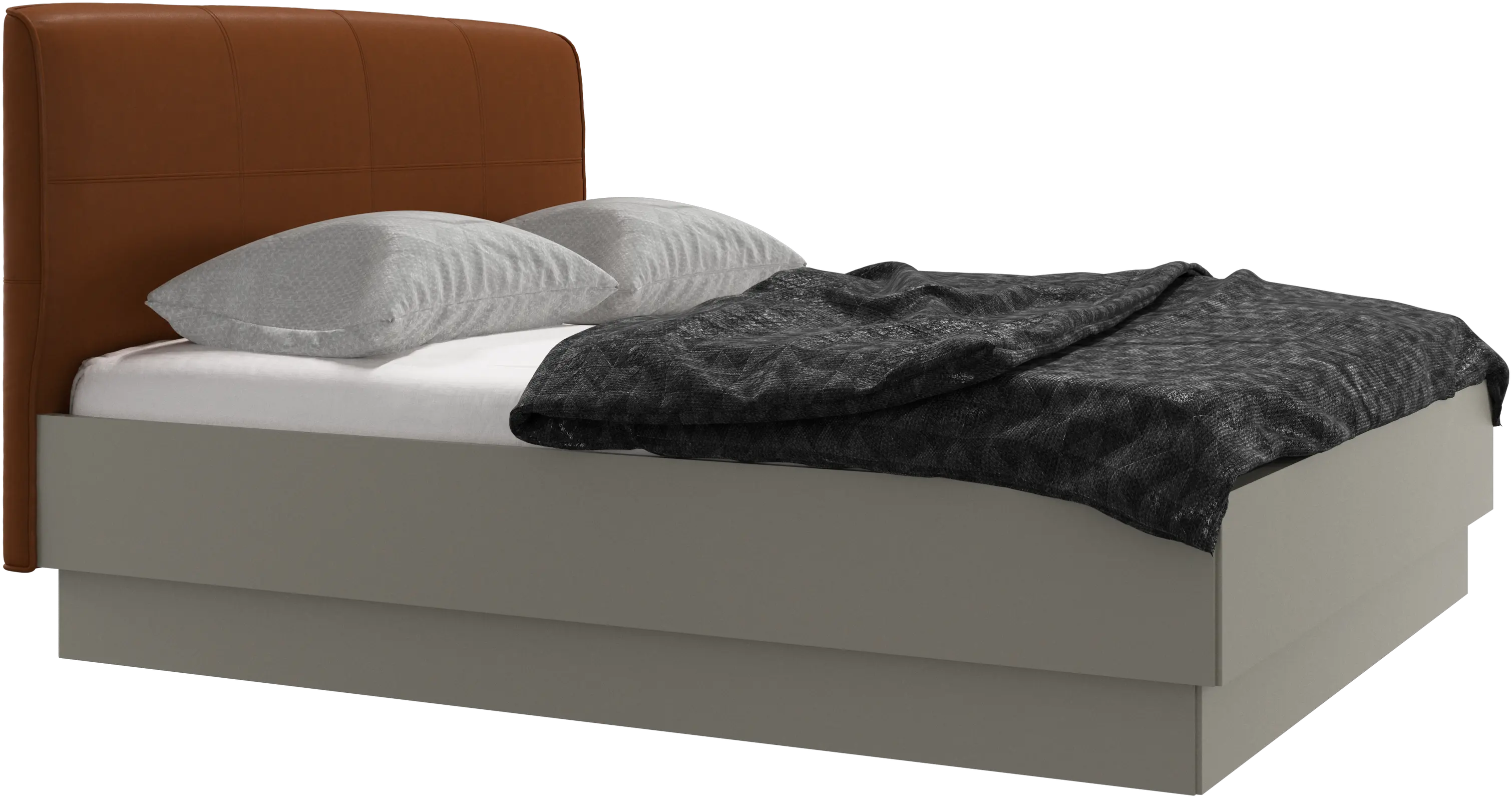 Houston, cama tapizada con almacenamiento