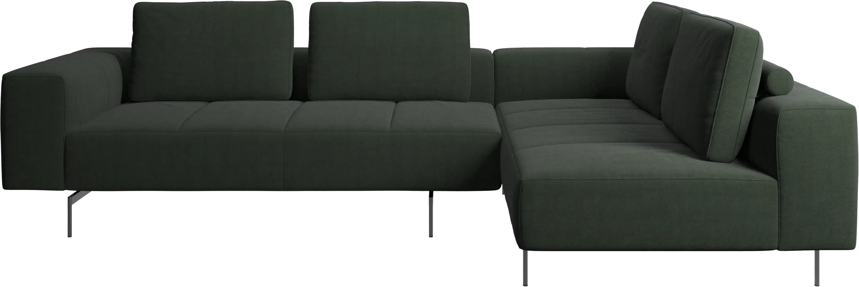 Amsterdam corner sofa with lounging unit