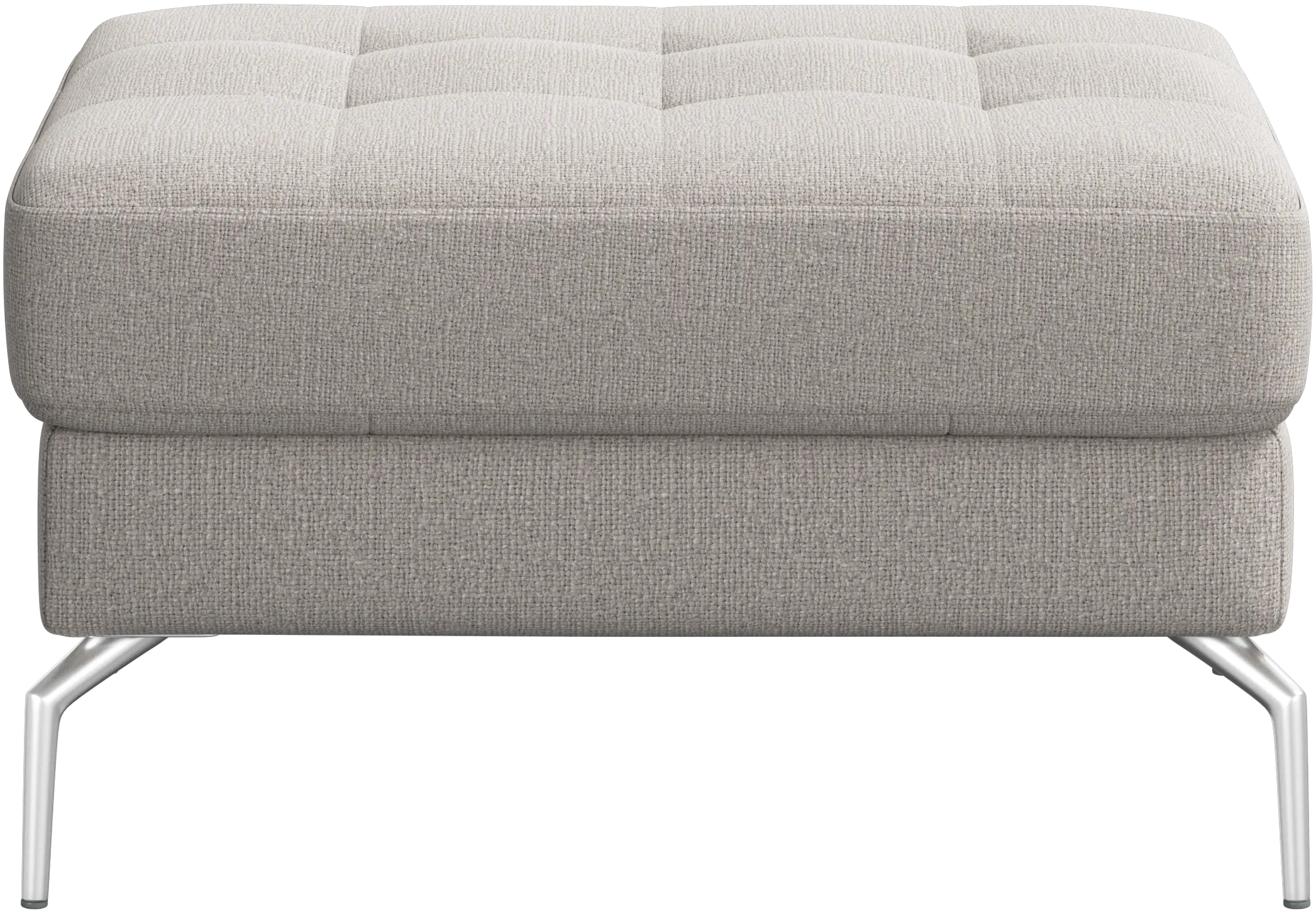 Osaka footstool, tufted seat