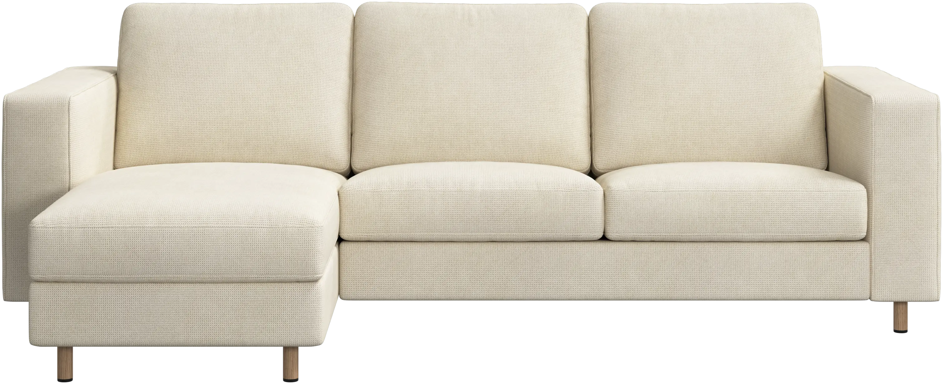Indivi sofa with chaise longue left