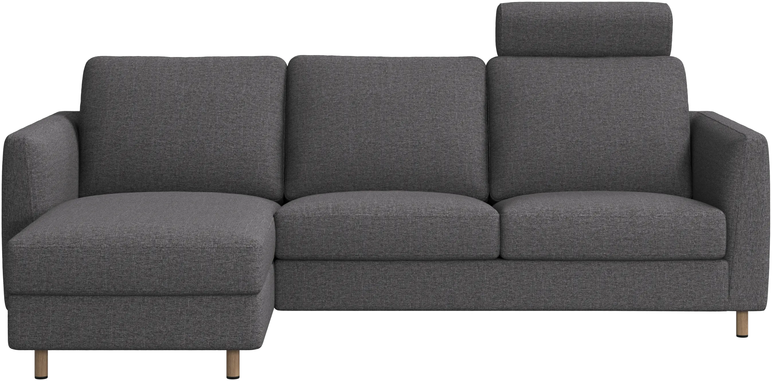 Indivi sofa with chaise longue left