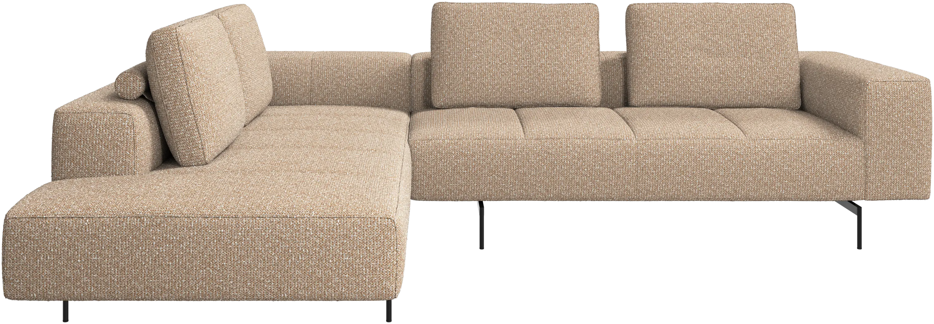 Amsterdam corner sofa with lounging unit