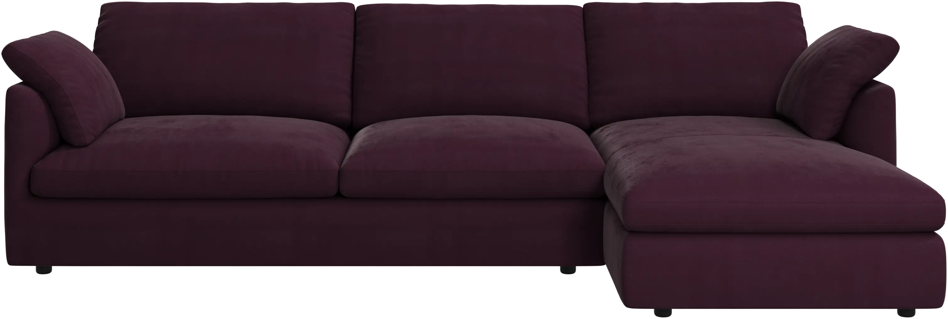 Milano sofá con chaise longue derecha