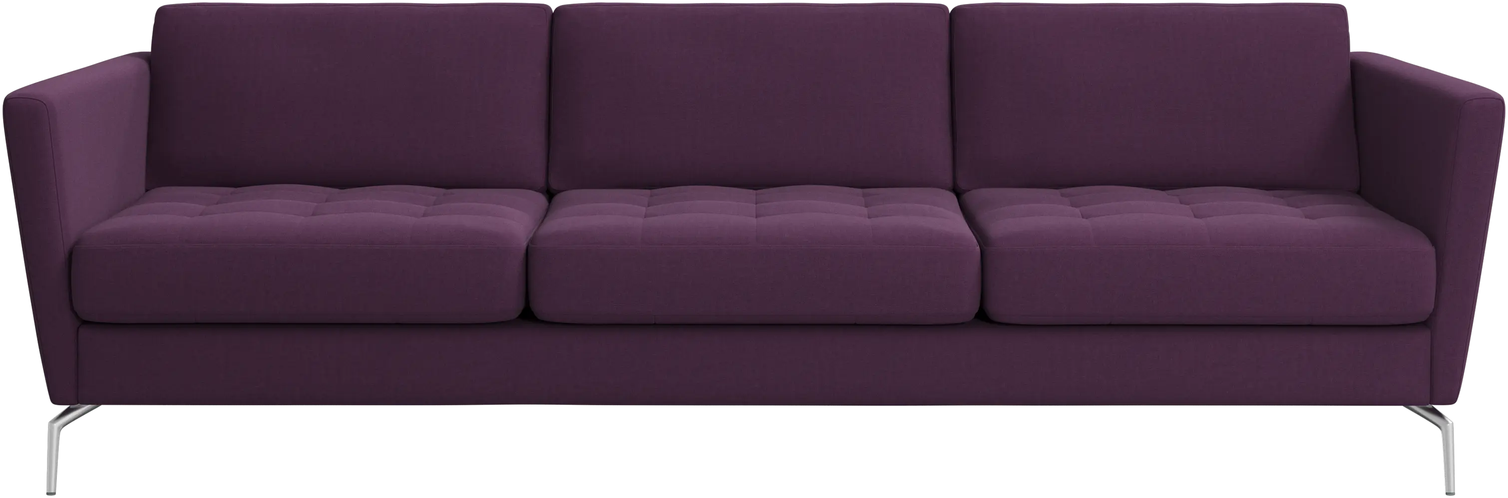 Canapé Osaka, assise capitonnée