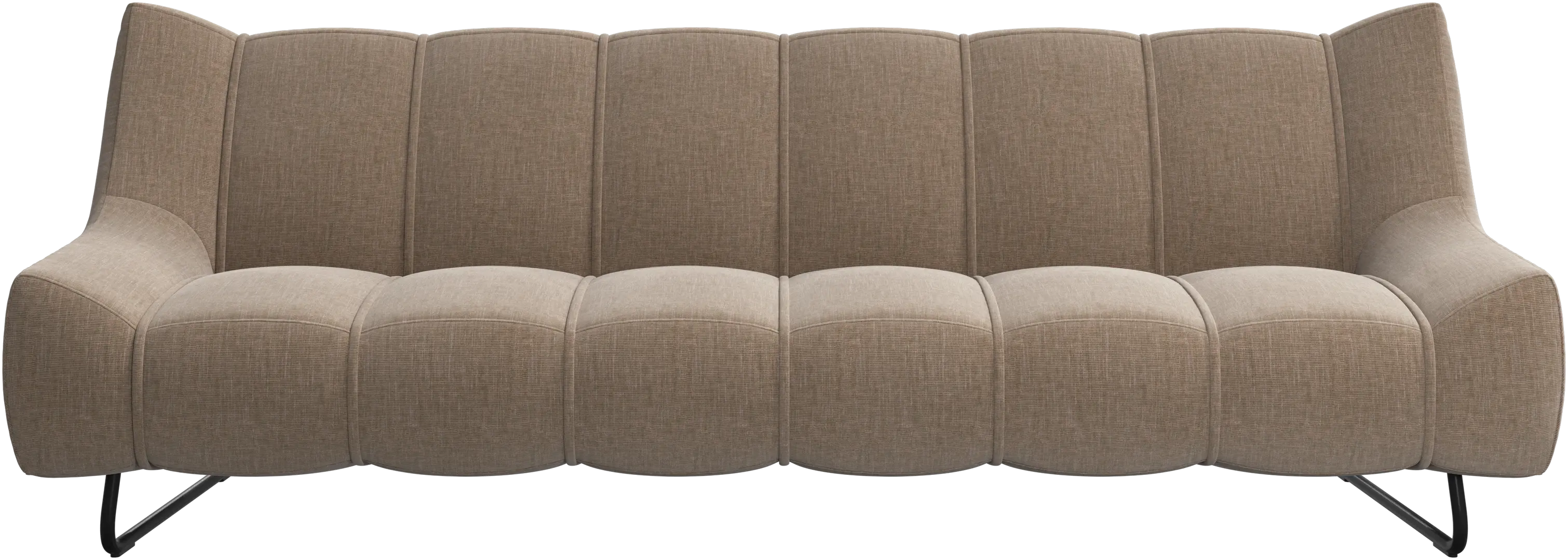 Canapé 3 places Nawabari, pied bas