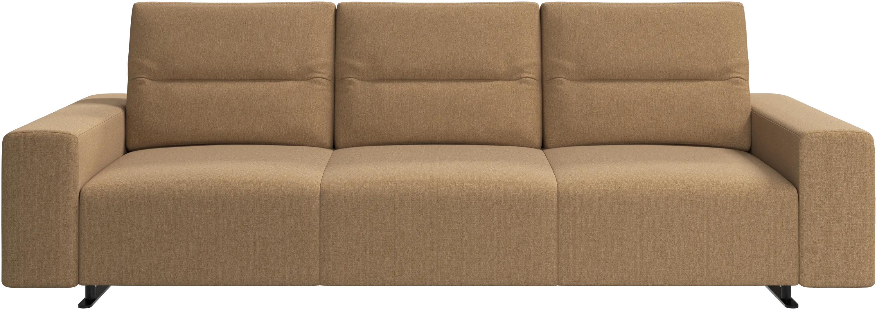 Hampton sofa med justerbar ryg og opbevaring i venstre side