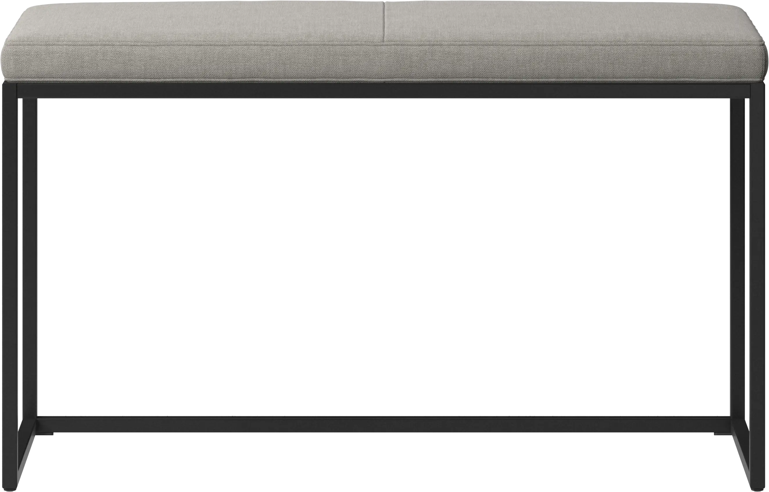 London small bench with cushion