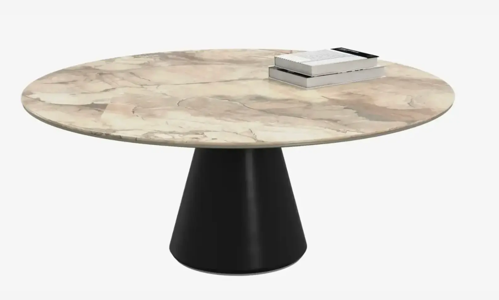 Coffee tables MADRID 99CM BROWN CERAMIC COFFEE TABLE / OSH08 - 25%