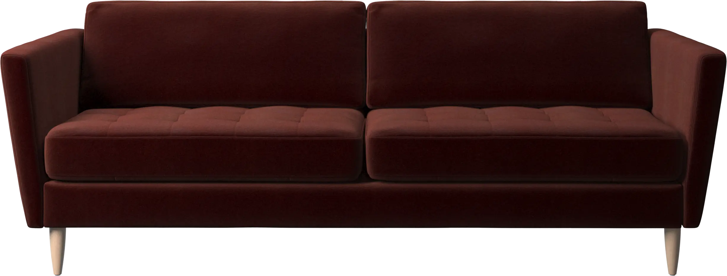 Osaka sofa, tufted seat