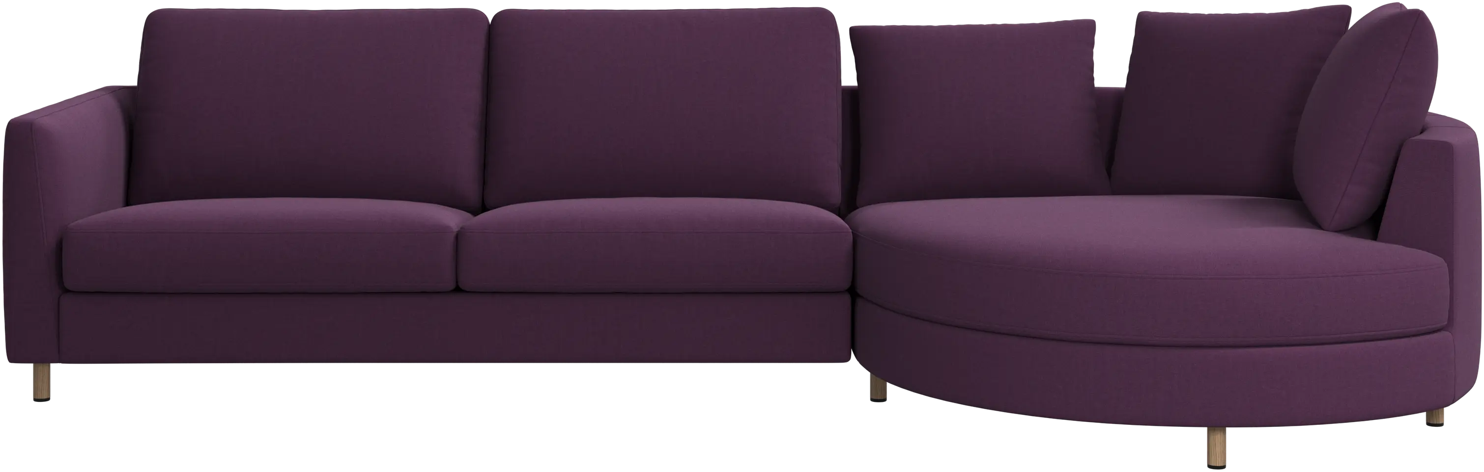 Sofá Indivi con módulo chaise-longue a la derecha