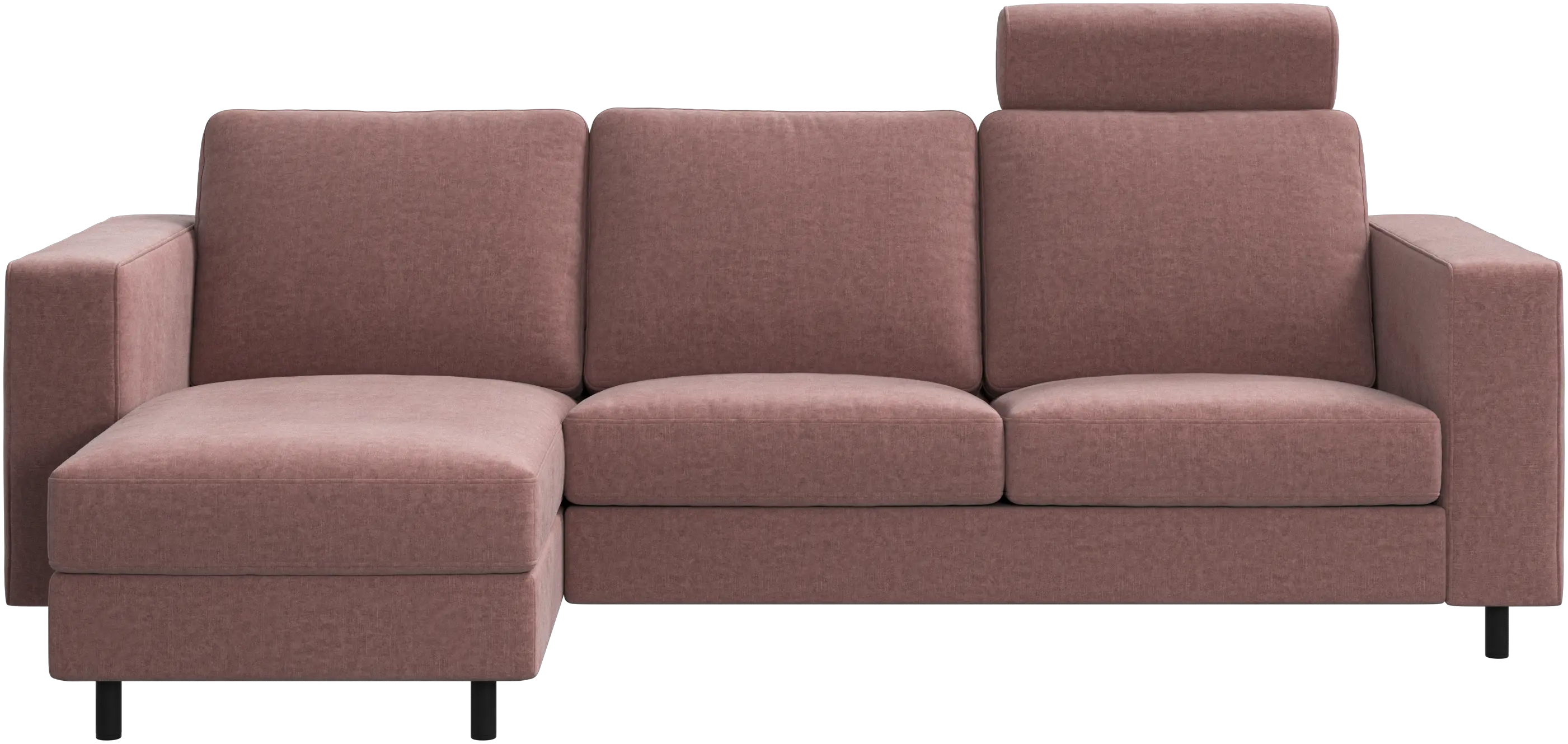Indivi sofa with chaise longue left