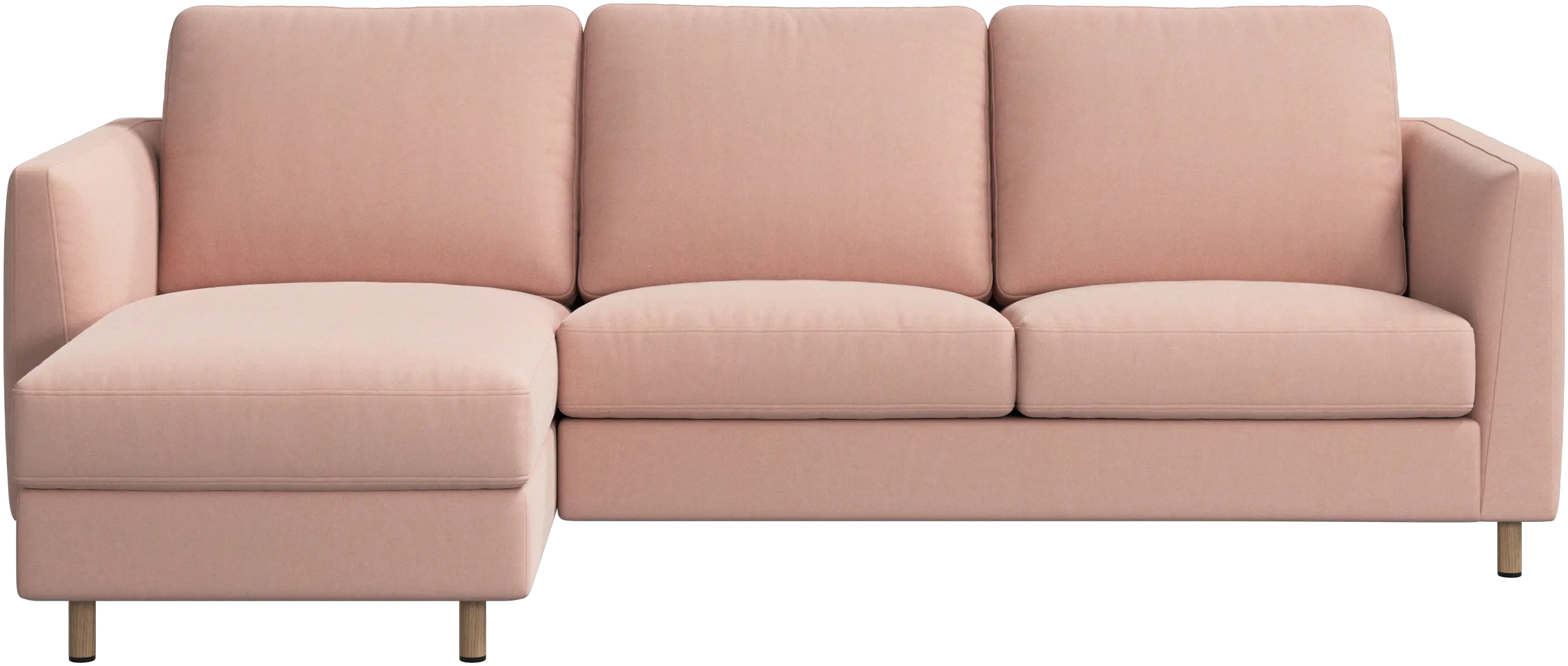 Indivi sofa with chaise longue left