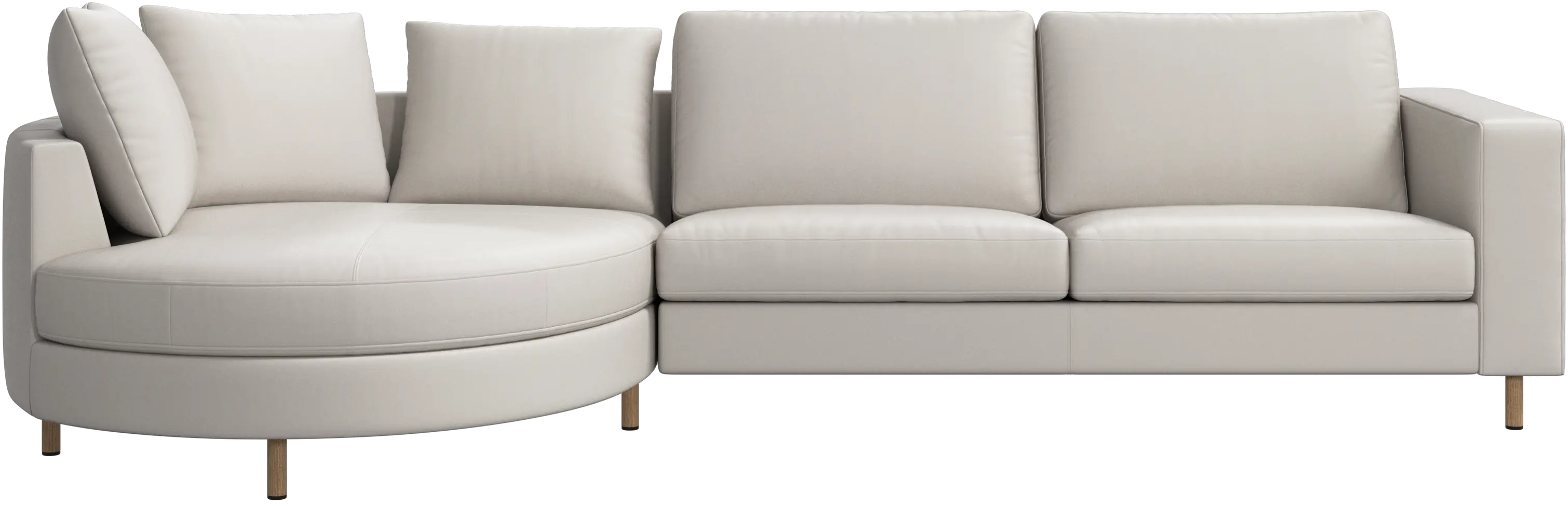 Indivi sofa with chaise longue left