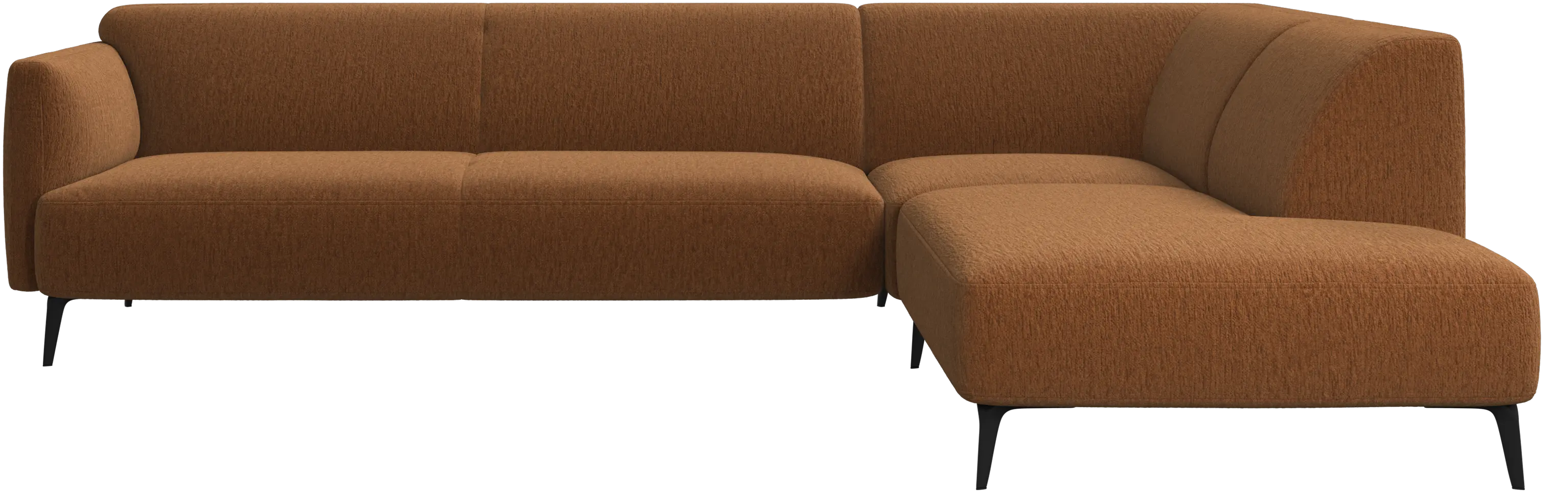 Modena corner sofa with lounging unit