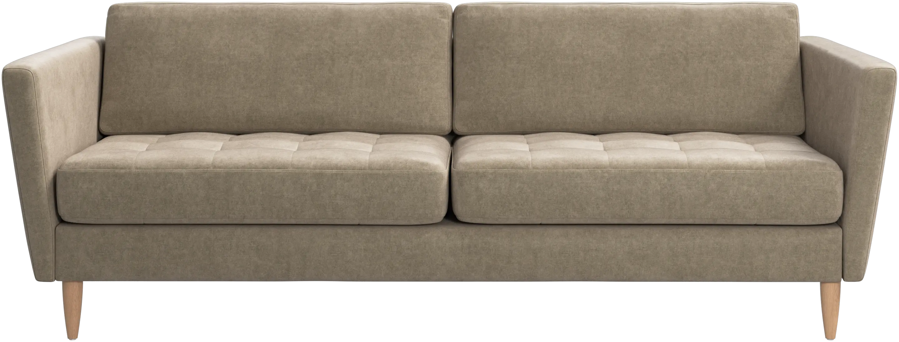 Osaka sofa, tufted seat