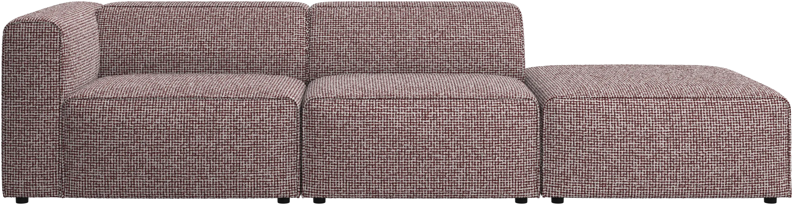 Carmo sofa with lounging units