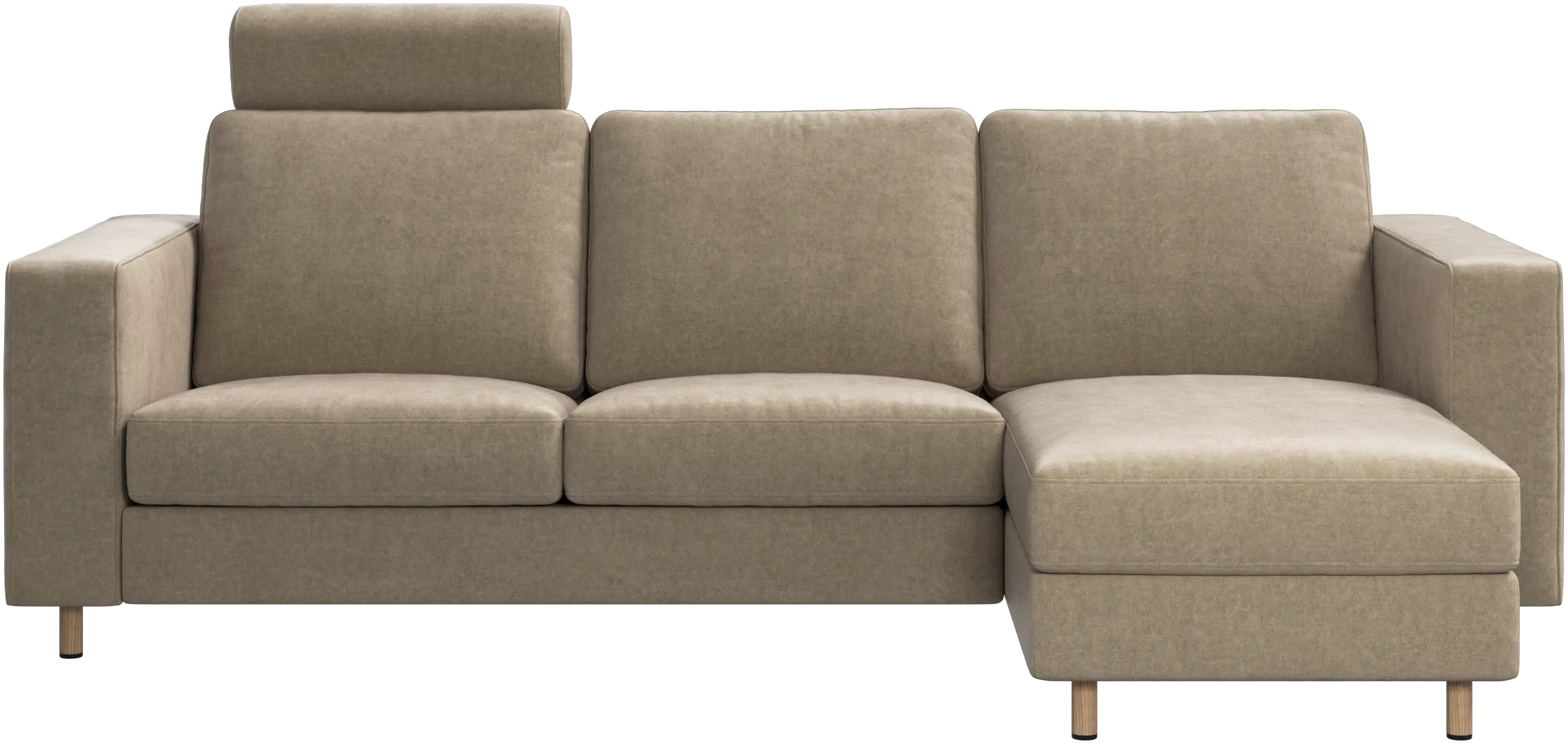 Indivi sofa with chaise longue right