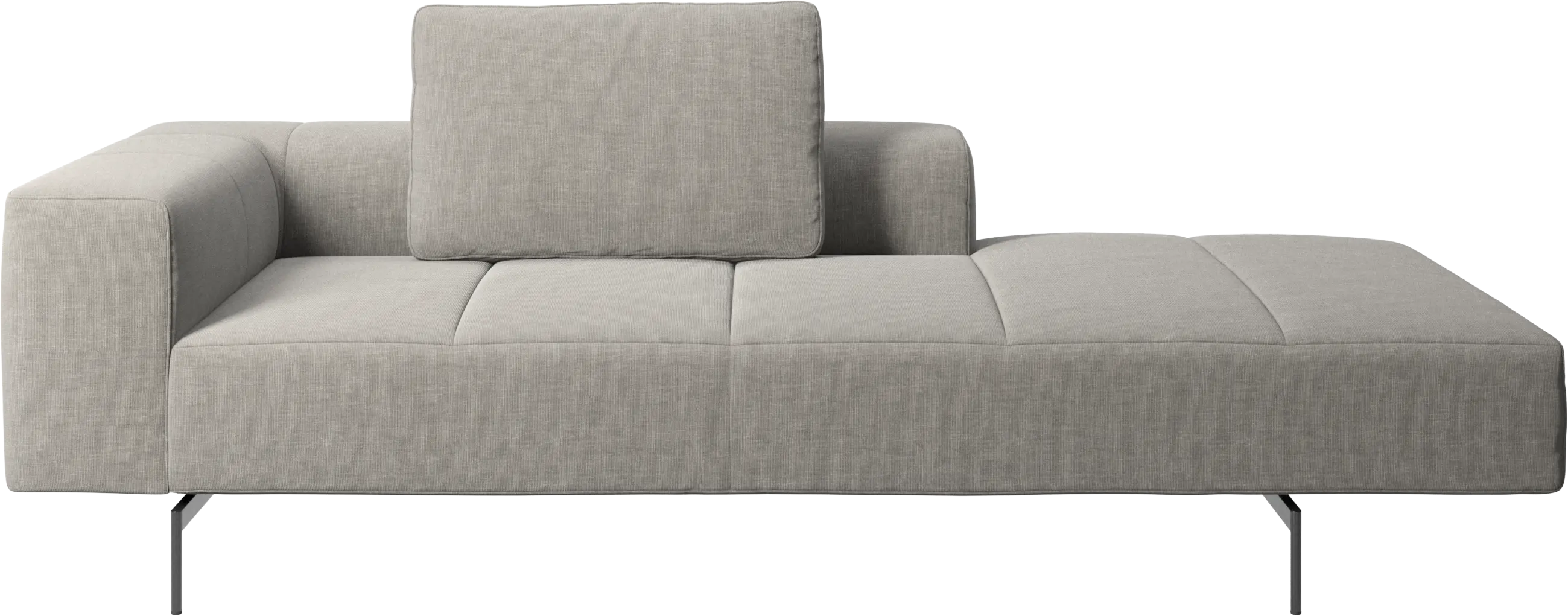 Amsterdam Iounging module for sofa, armrest left, open end right