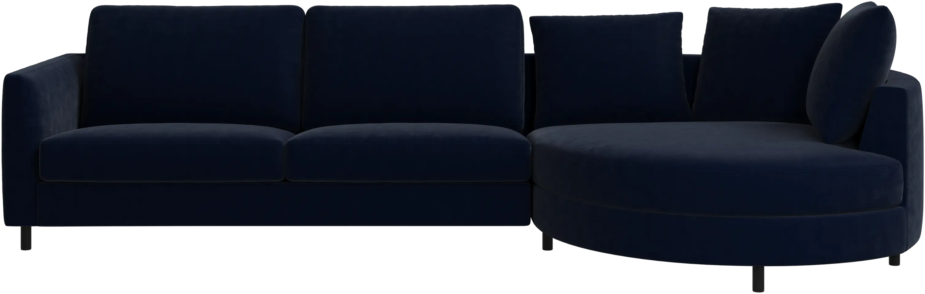 Indivi zitbank met chaise longue rechts