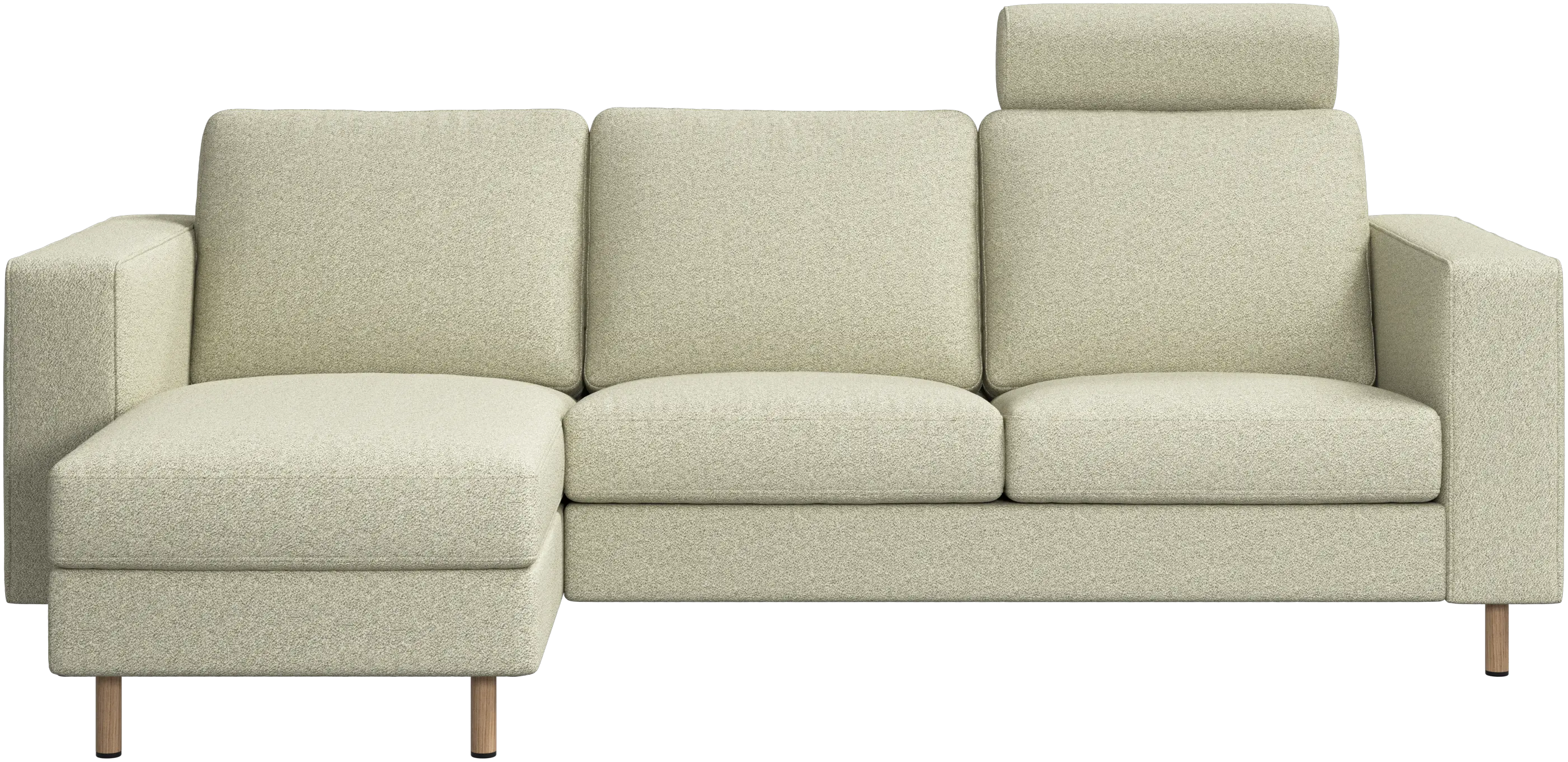 Sofá Indivi con módulo chaise-longue a la izquierda