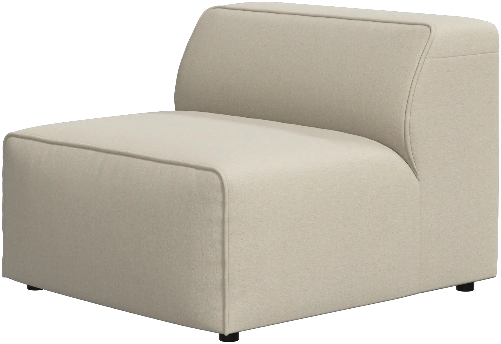 Carmo 1-seater, no armrests