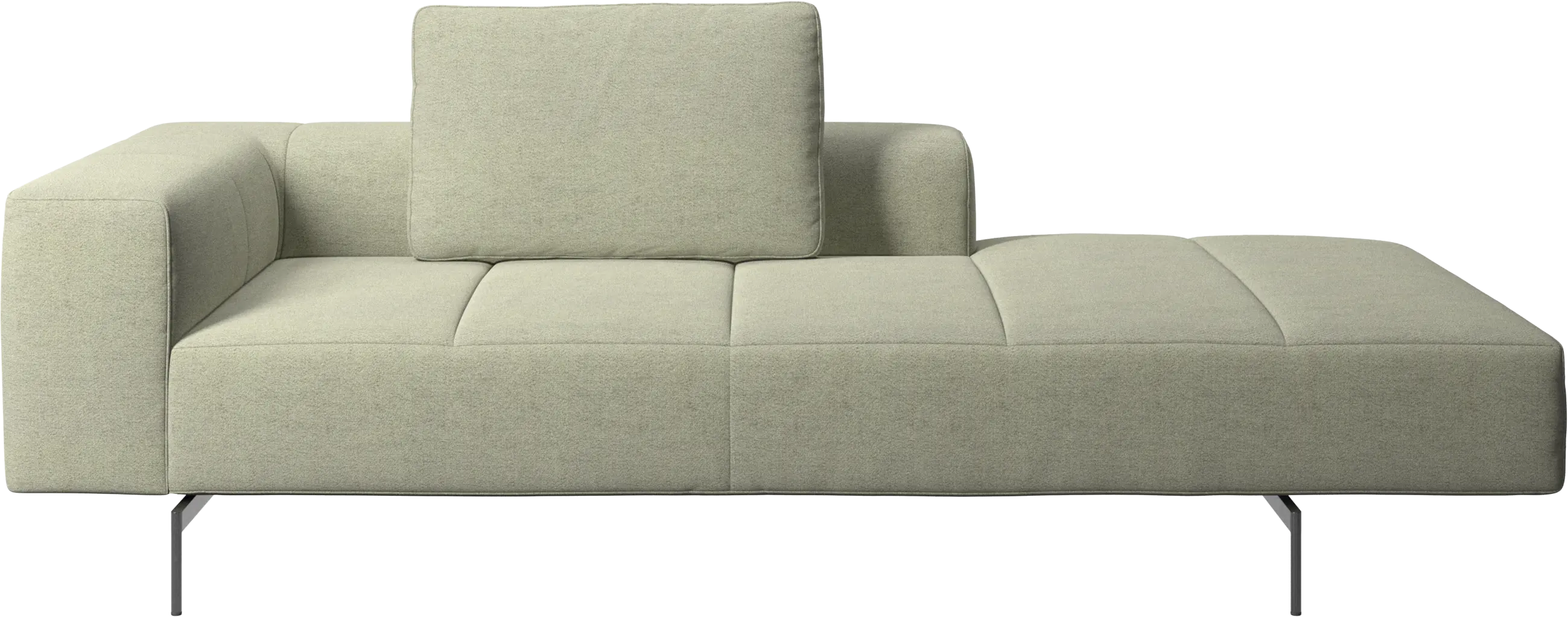 Amsterdam Sofa-Loungemodul, Armlehne links, offenes Ende rechts
