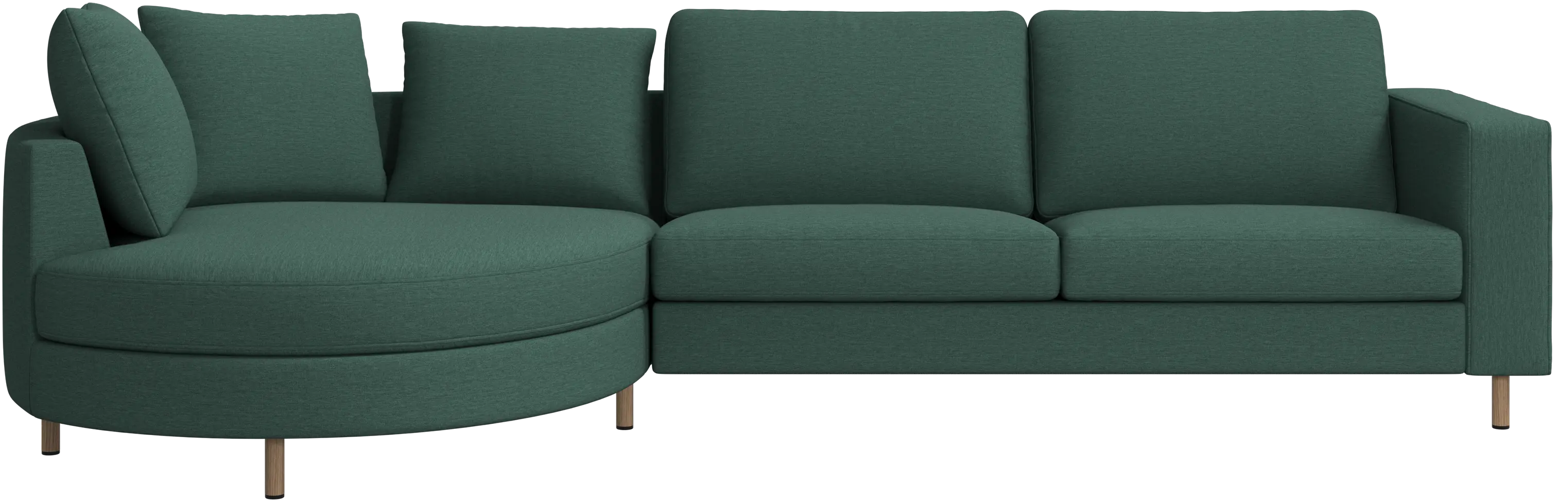 Indivi sofa with chaise longue left