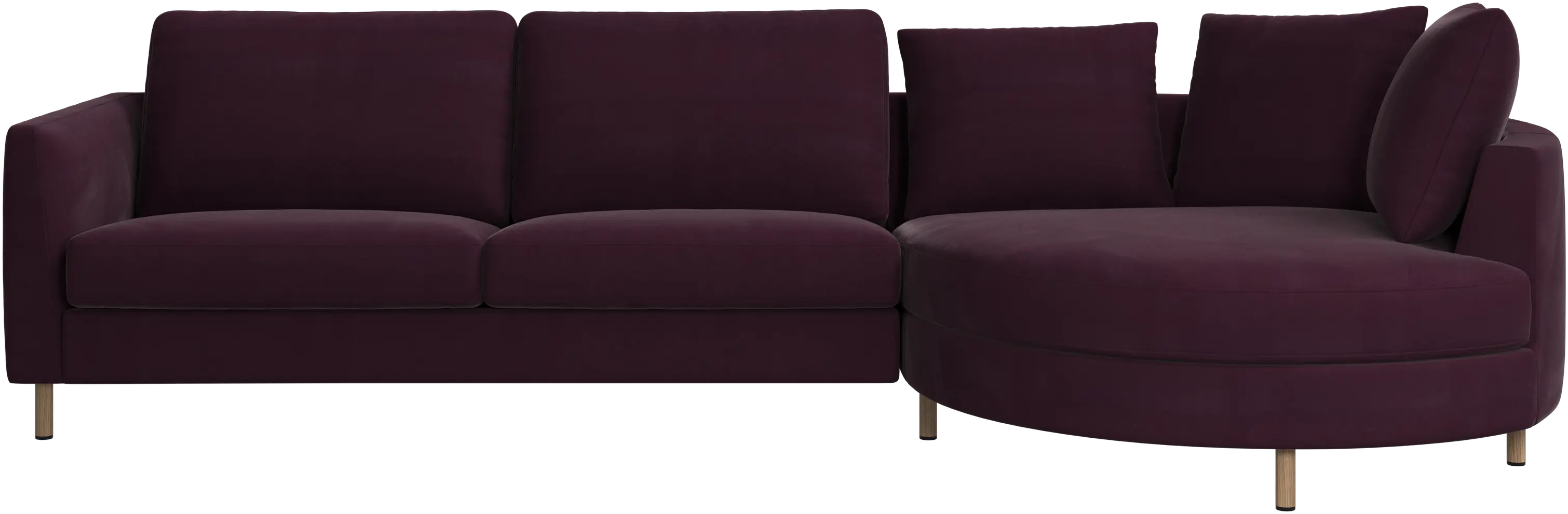 Indivi sofa with chaise longue right