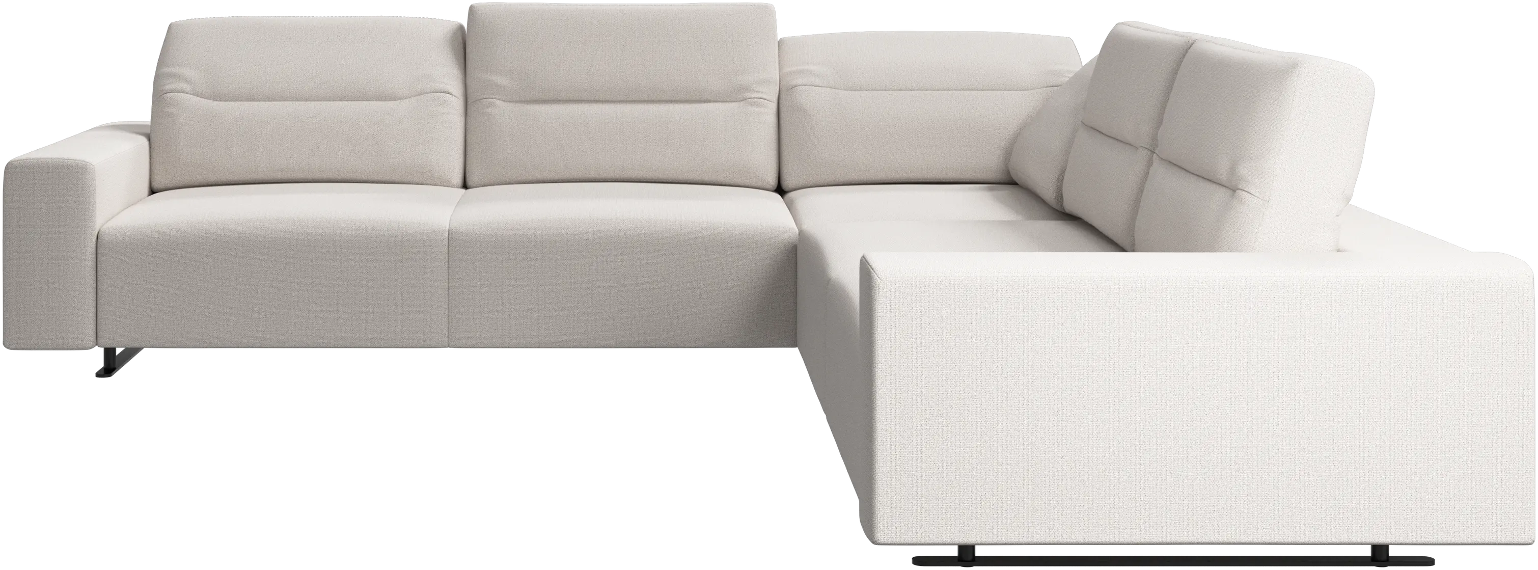 Hampton corner sofa with adjustable back