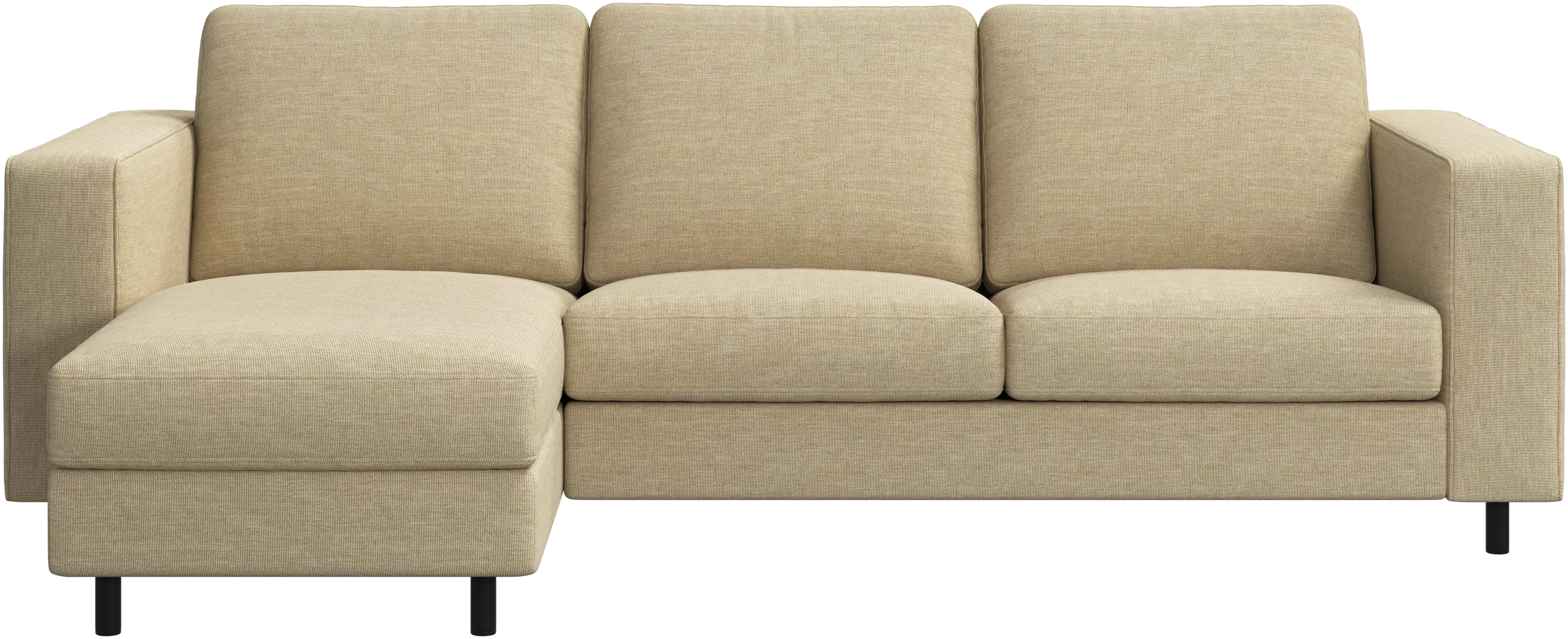 Indivi sofa with chaise longue left