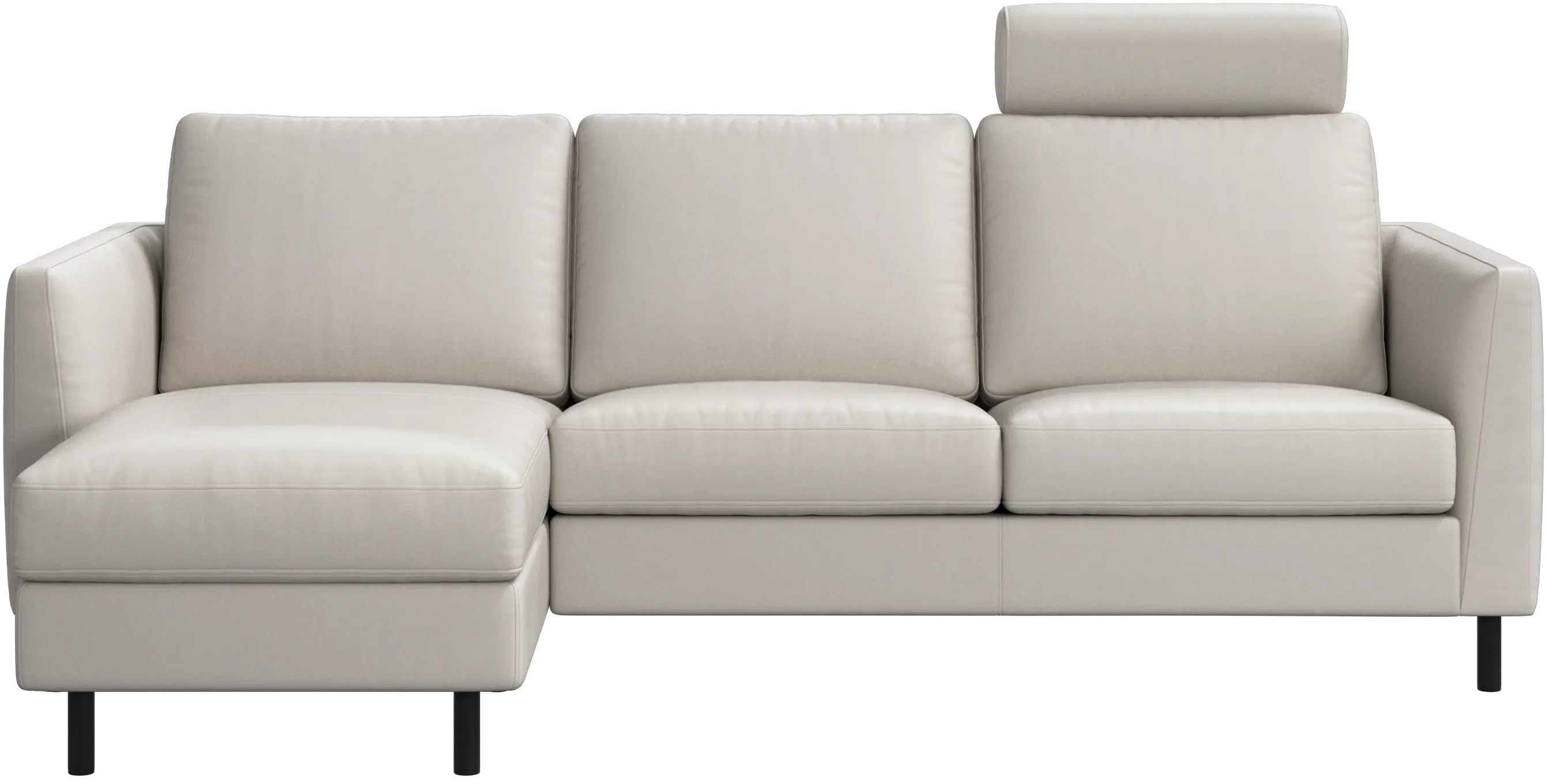 Indivi sofa with chaise longue left