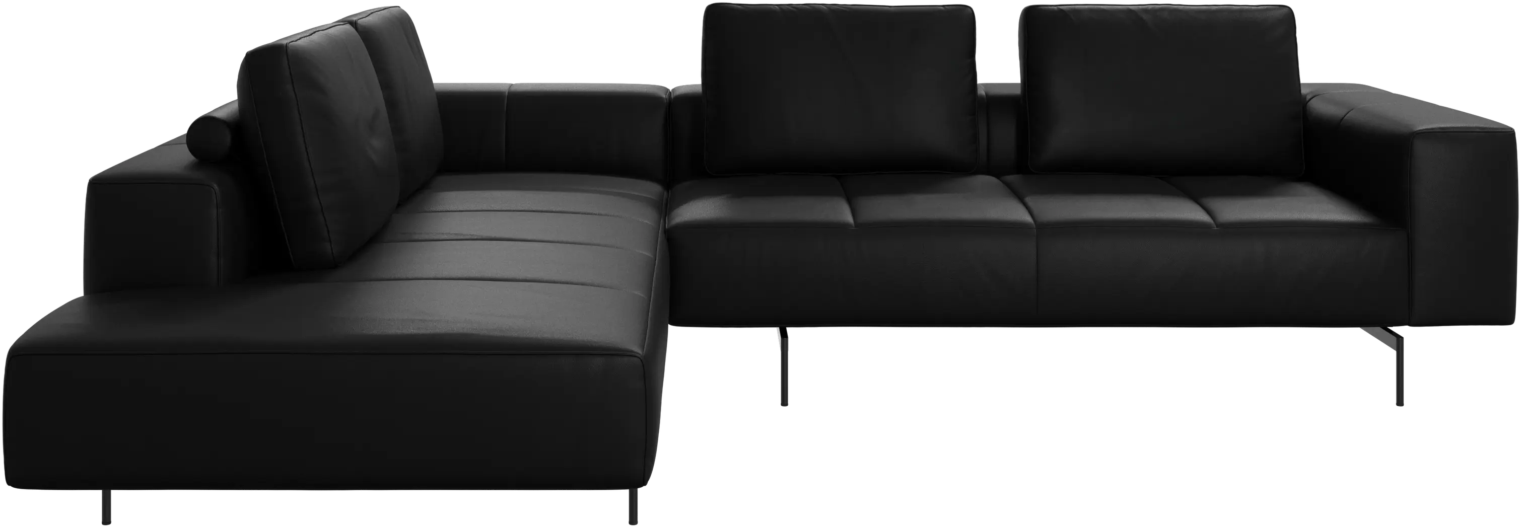 Amsterdam corner sofa with lounging unit