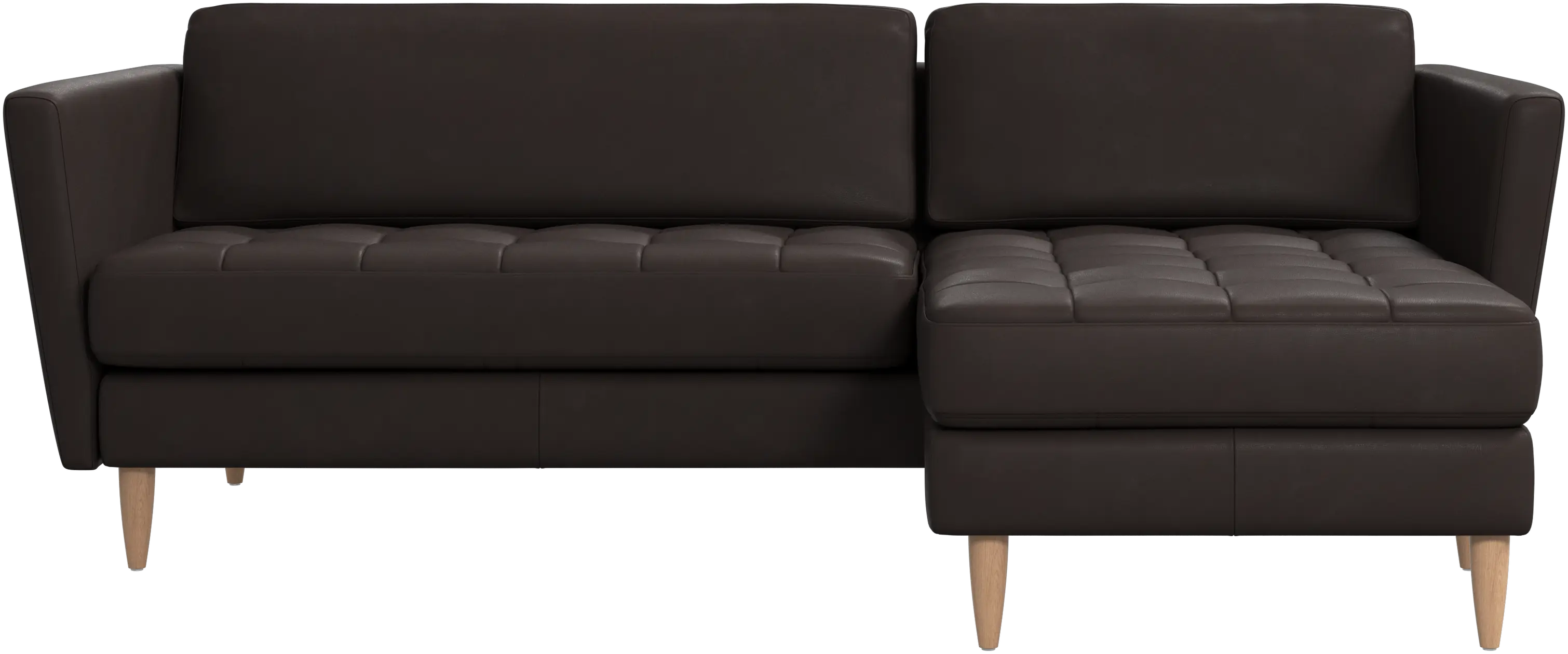 Osaka sofa with resting unit, tufted seat