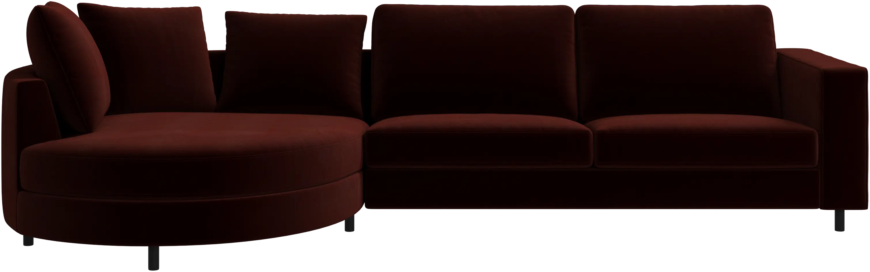 Indivi Sofa mit Chaiselongue links