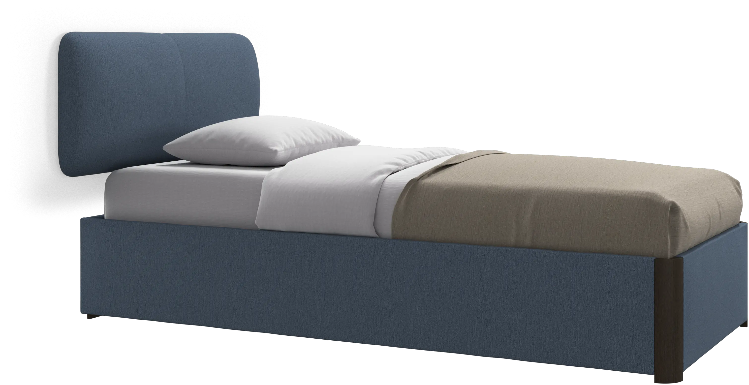 Element cama, cabecero montado en la pared, sin láminas, excl. colchón