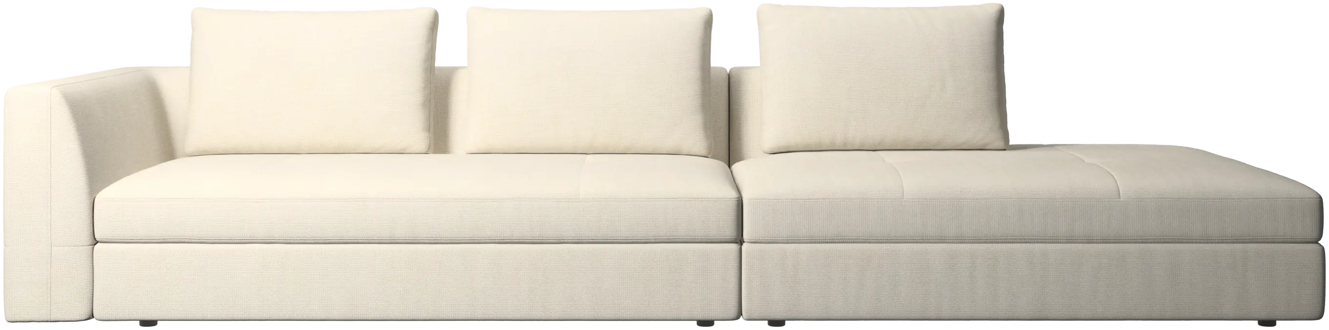 Bergamo sofa with lounging unit