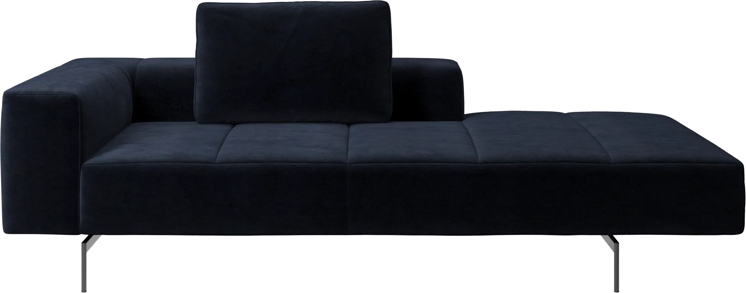 Amsterdam Iounging module for sofa, armrest left, open end right