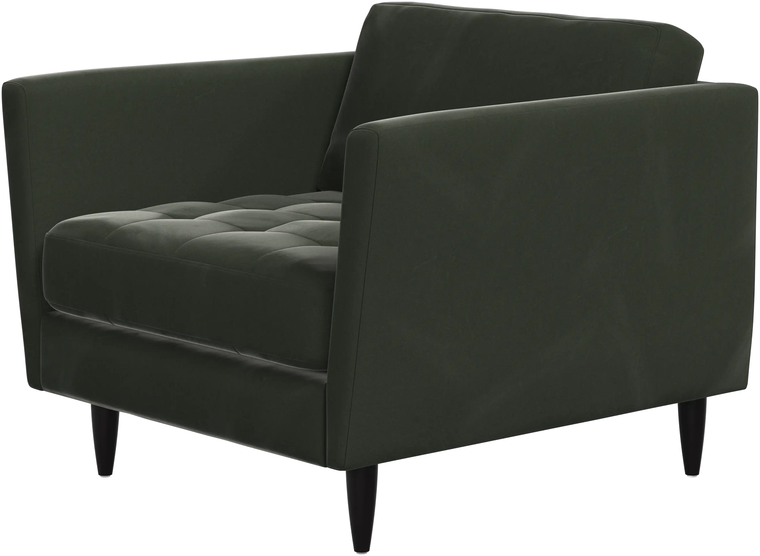 Osaka chair, tufted seat