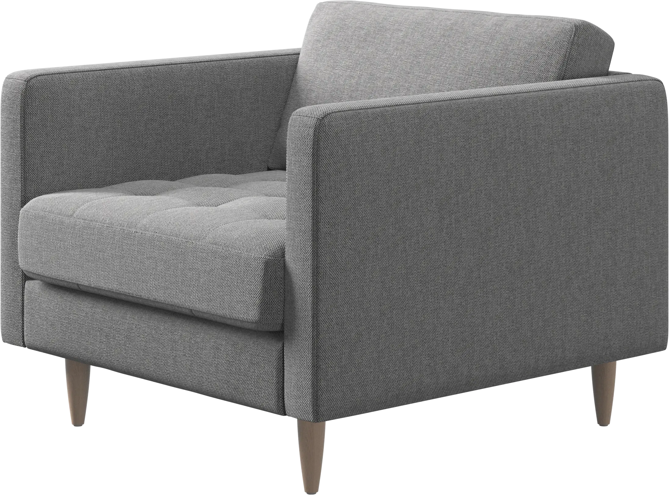 Osaka chair, tufted seat