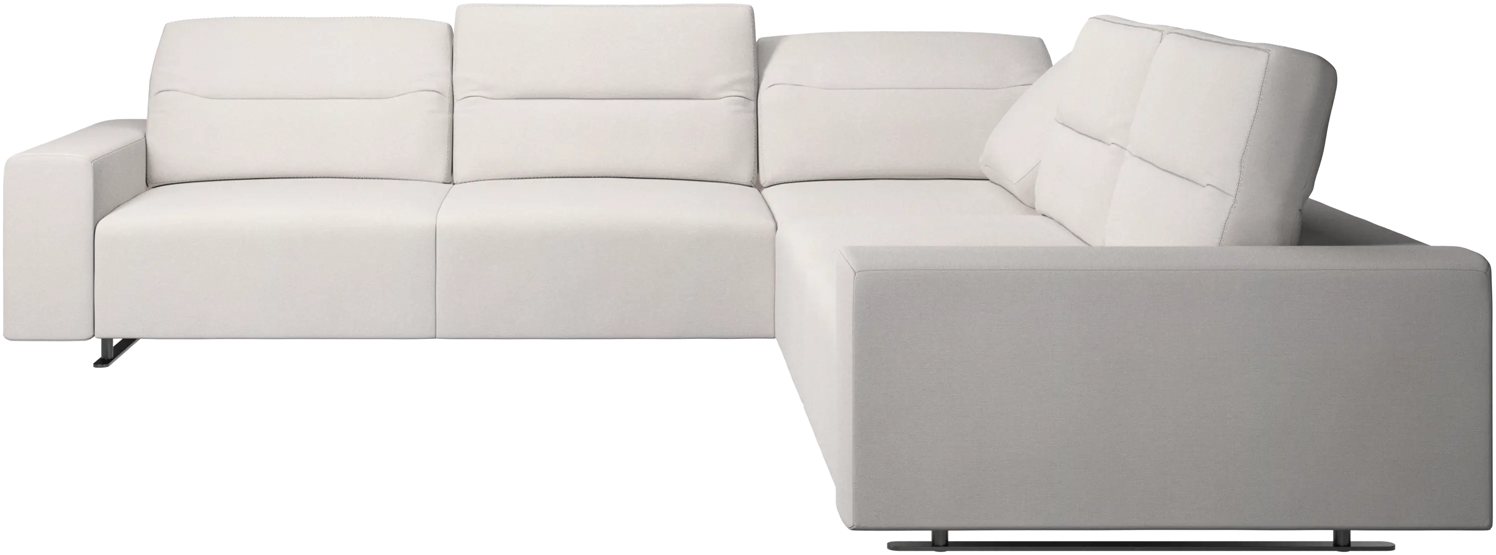 Hampton corner sofa with adjustable back
