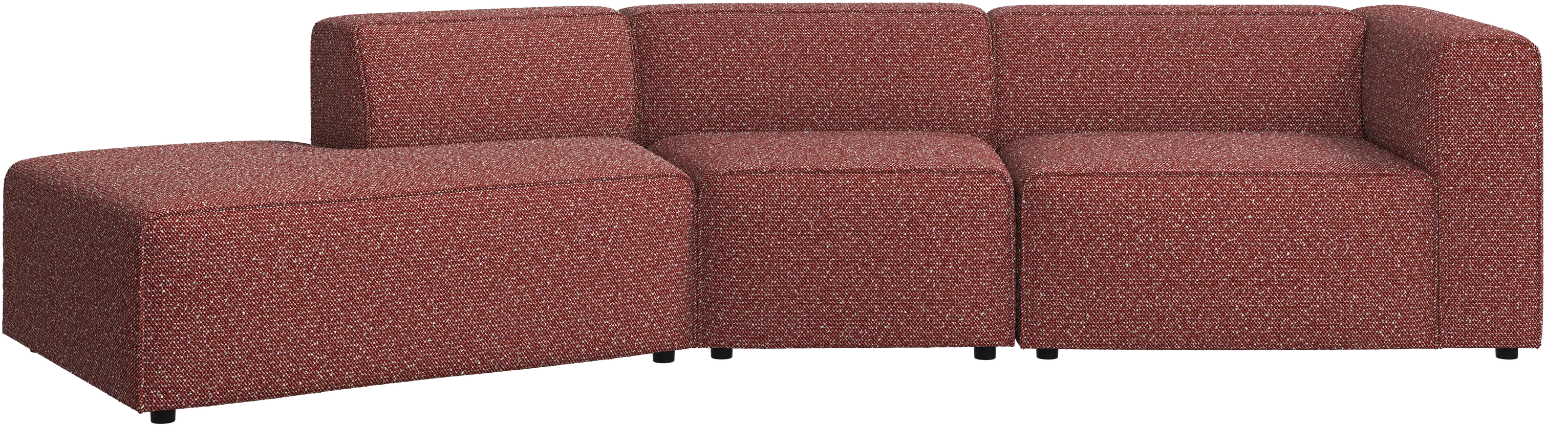 Carmo sofa with lounging units