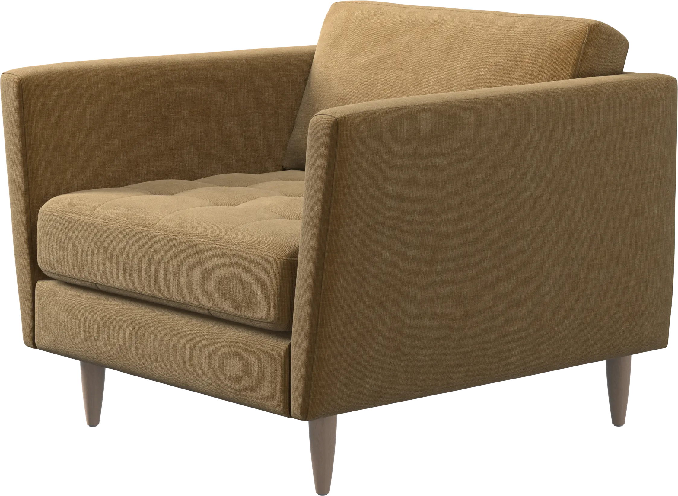 Osaka chair, tufted seat