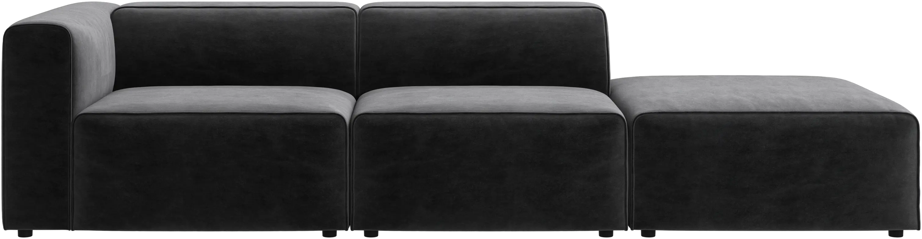 Carmo sofa with lounging units