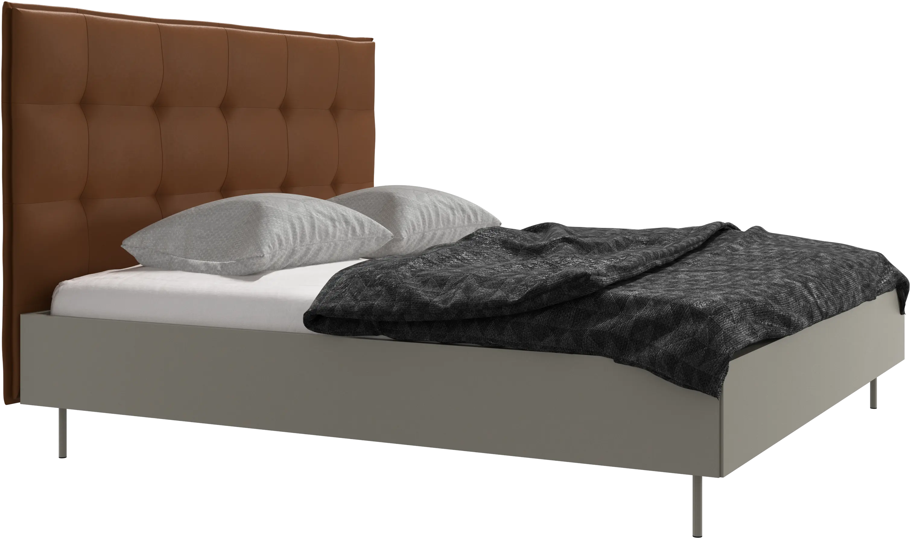Lugano bed, excl. slats and mattress