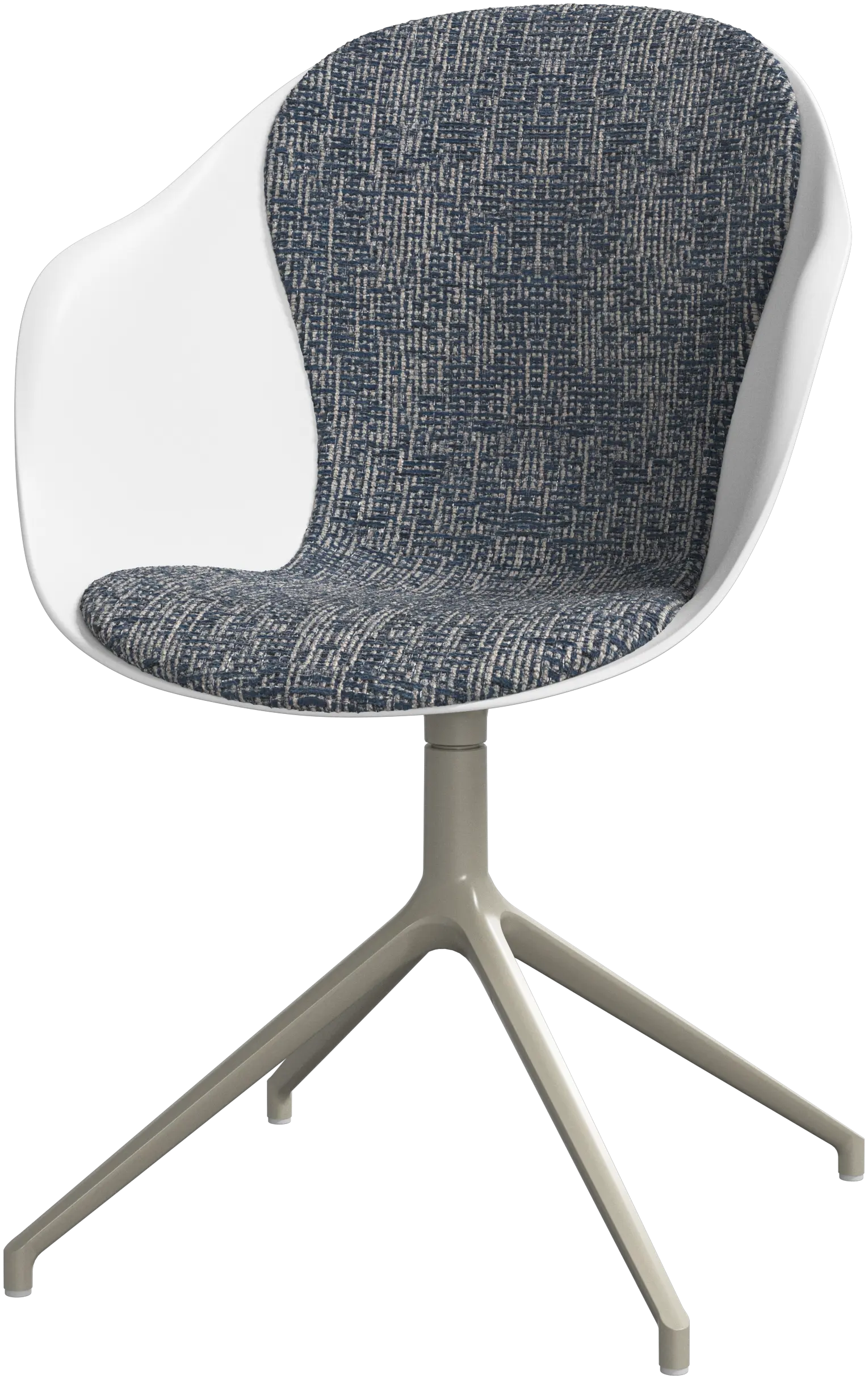 Chaise de salle à manger Adelaide avec fonction pivotante.